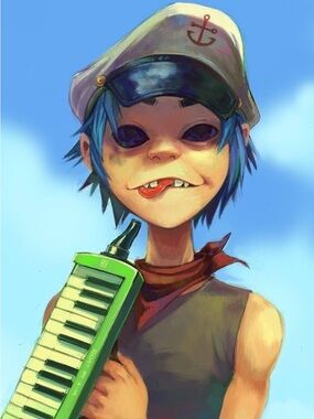 Green Melodica Keyboard with Carry Case (Gorillaz)